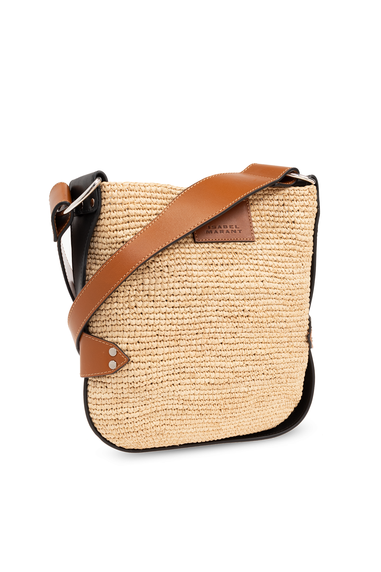 【国内即発】ISABEL MARANT MINI BAYA SHOULDER BAG rick owens black mini shoulder bag - Beige 'Mini Baya